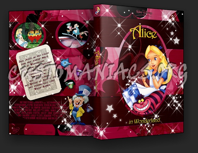 Alice In Wonderland dvd cover