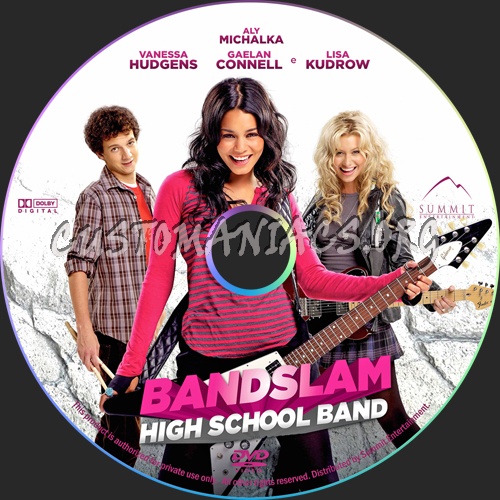 Bandslam dvd label