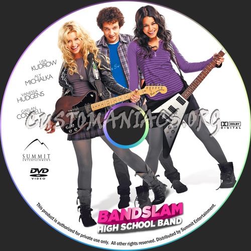 Bandslam dvd label