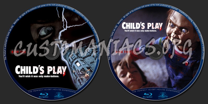 Child's Play blu-ray label