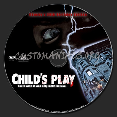 Child's Play dvd label
