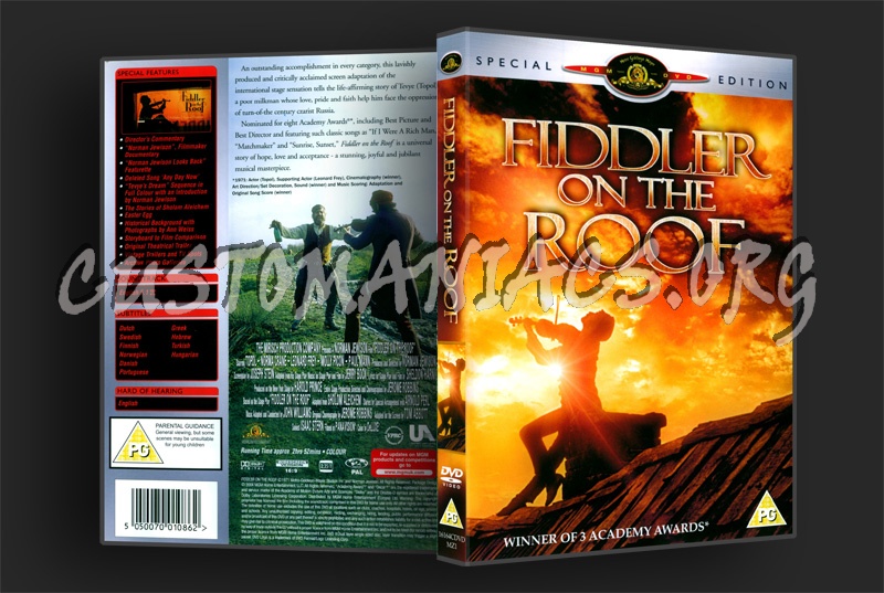 Fiddler On The Roof dvd cover