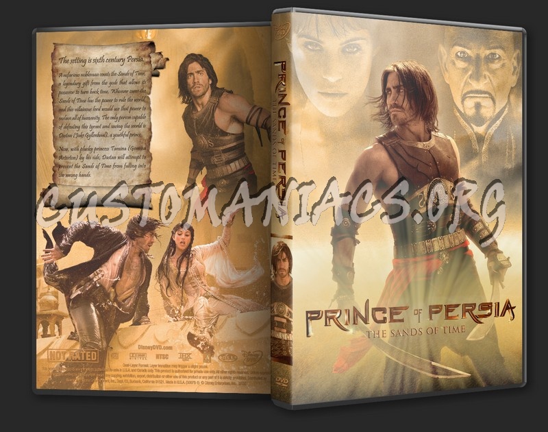 Prince of Persia: The Sands of Time dvd cover