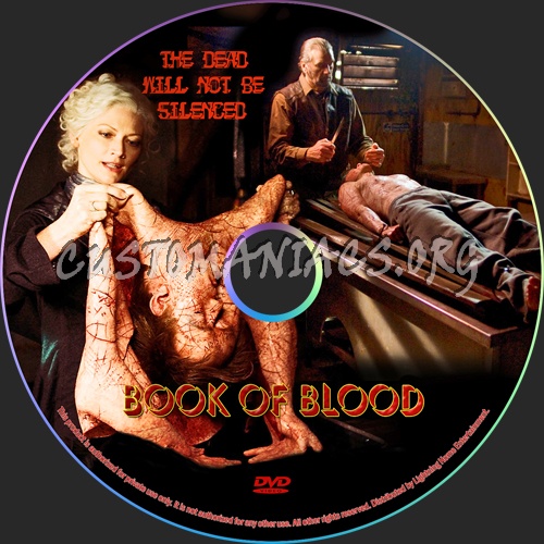 Book Of Blood dvd label