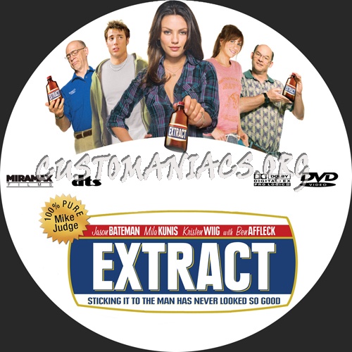 Extract dvd label
