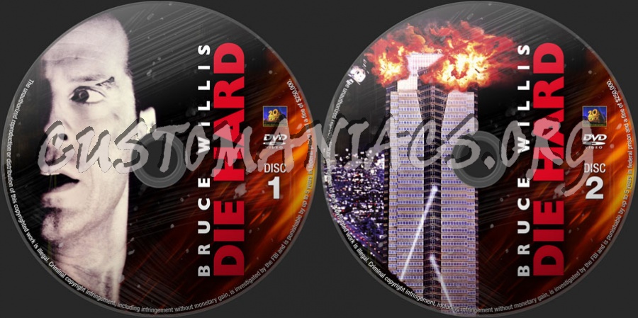 Die Hard (Special Edition) dvd label