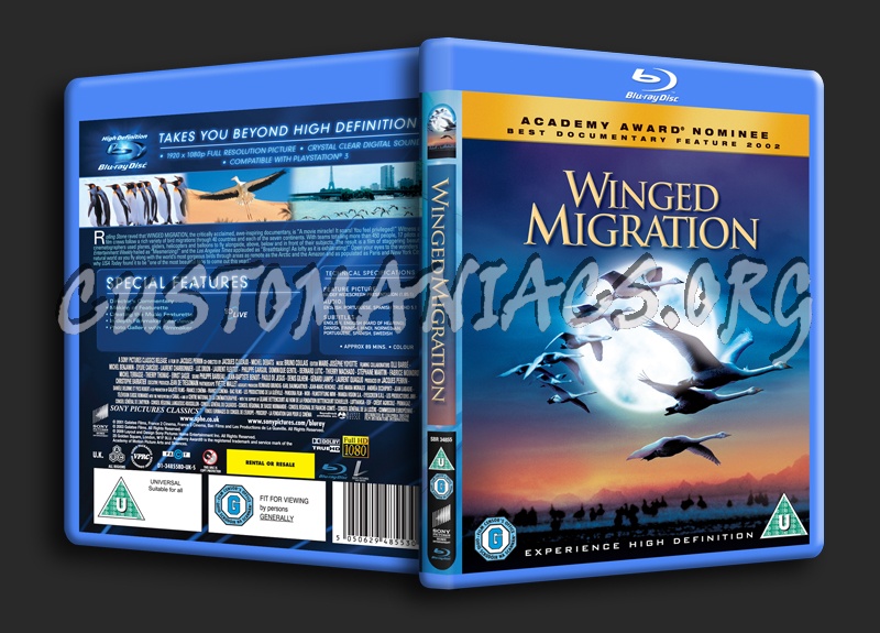 Winged Migration blu-ray cover