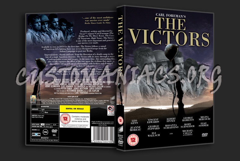 The Victors dvd cover