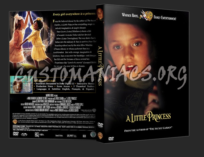 A Little Princess dvd cover