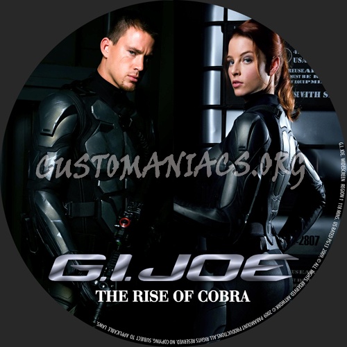 G.I. Joe dvd label