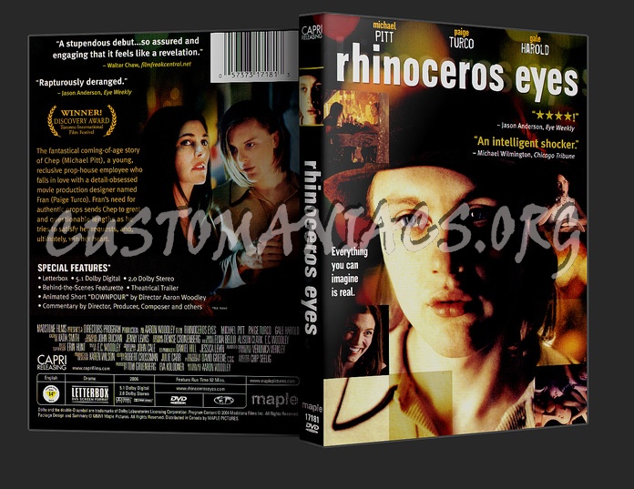 Rhinoceros Eyes dvd cover