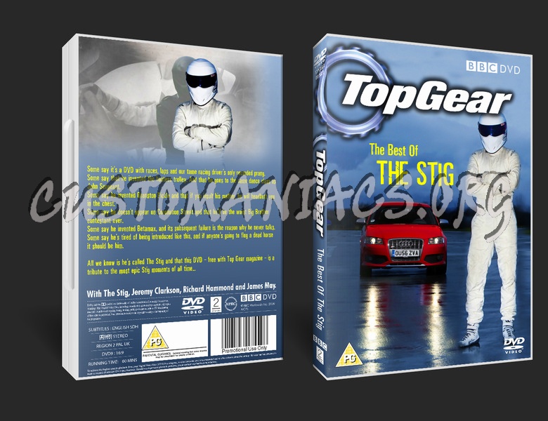 Top Gear : The Best Of The Stig dvd cover