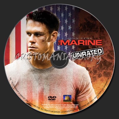 Marine dvd label