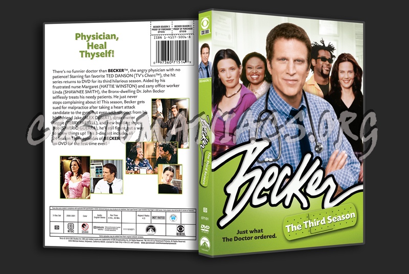 Becker Season 3 dvd cover
