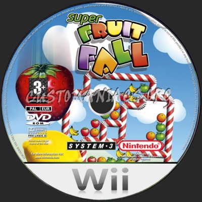 Super Fruit Fall dvd label