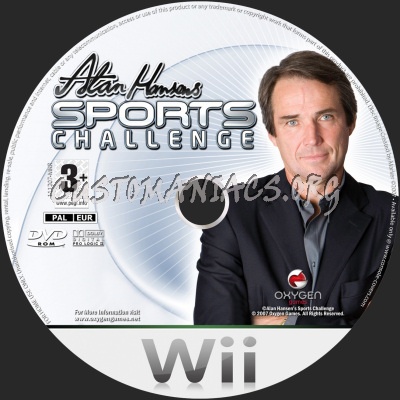 Alan Hansen's Sport Challenge dvd label
