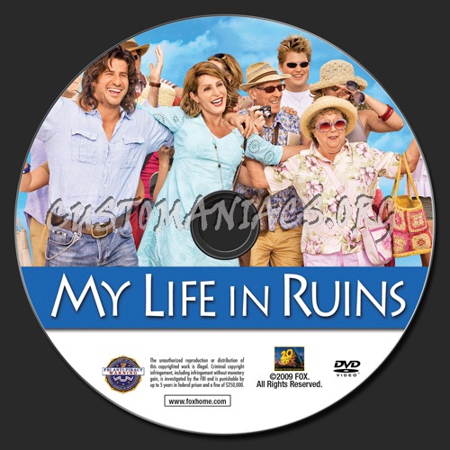 My Life in Ruins dvd label