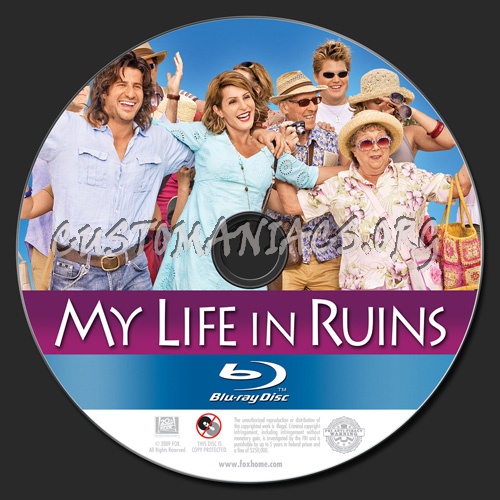 My Life in Ruins blu-ray label