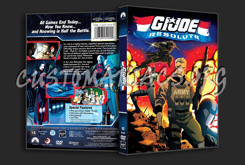 G.I. Joe Resolute dvd cover