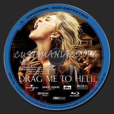 Drag Me To Hell blu-ray label