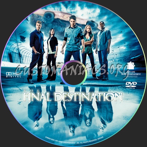 The Final Destination dvd label