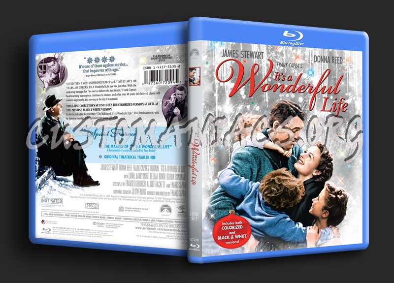 It's A Wonderful Life blu-ray cover