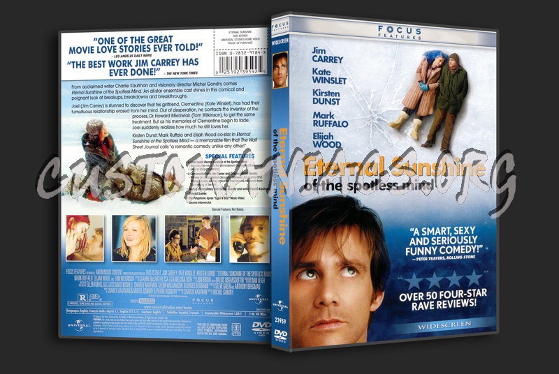 Eternal Sunshine Of The Spotless Mind dvd cover