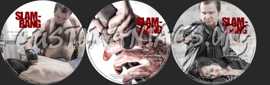 Slam-Bang dvd label