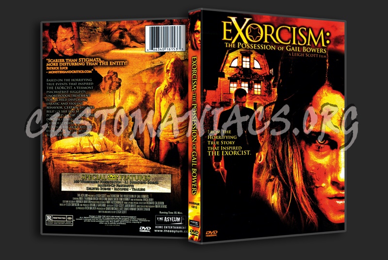 Exorcism the Possession of Gail Bowers dvd cover