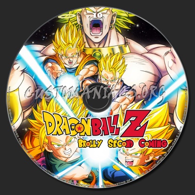 Dragon Ball Z The Movie Collection dvd label