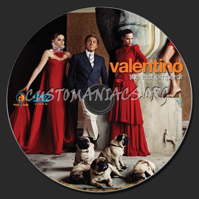 Valentino : The Last Emperor dvd label - DVD Covers & Labels by ...