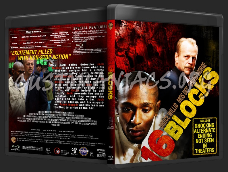 16 blocks blu-ray cover