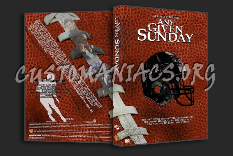 Any Given Sunday dvd cover