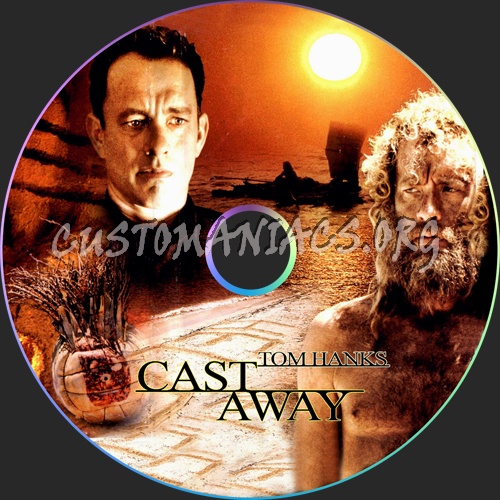 Cast Away dvd label