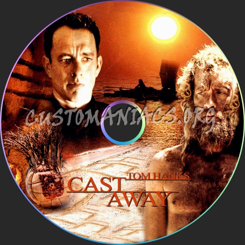 Cast Away dvd label