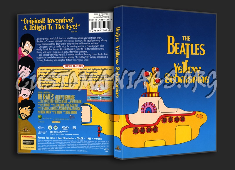 Yellow Submarine dvd cover