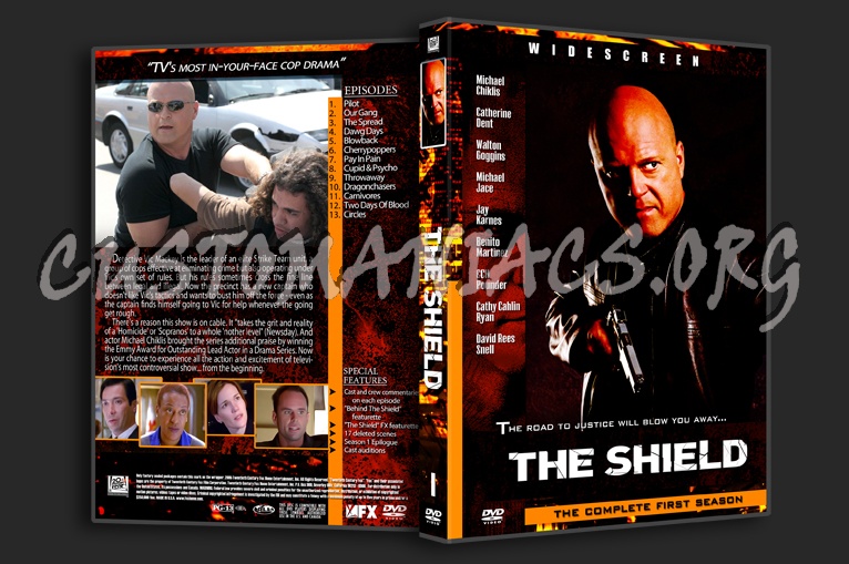 The Shield dvd cover