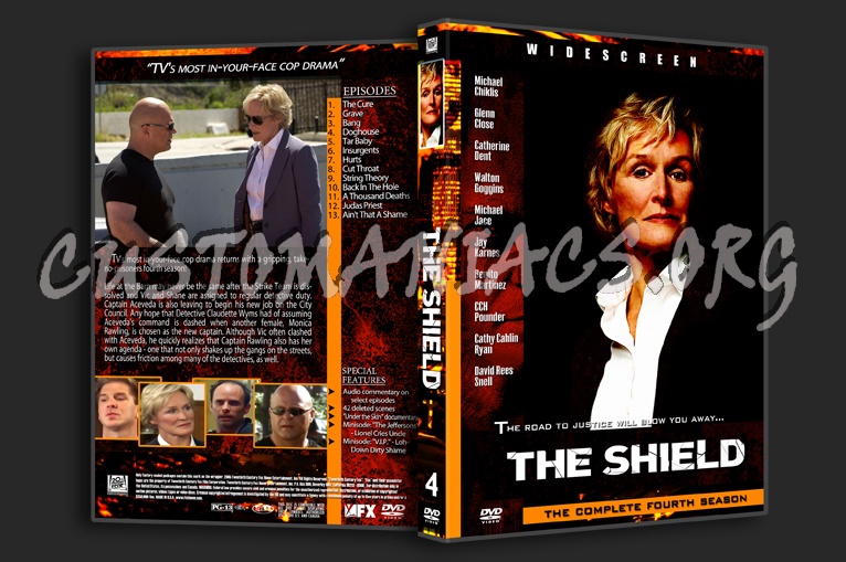 The Shield dvd cover