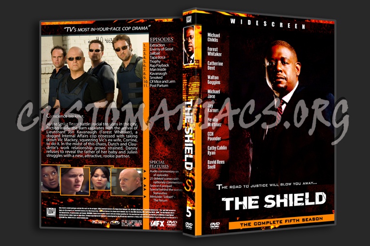 The Shield dvd cover
