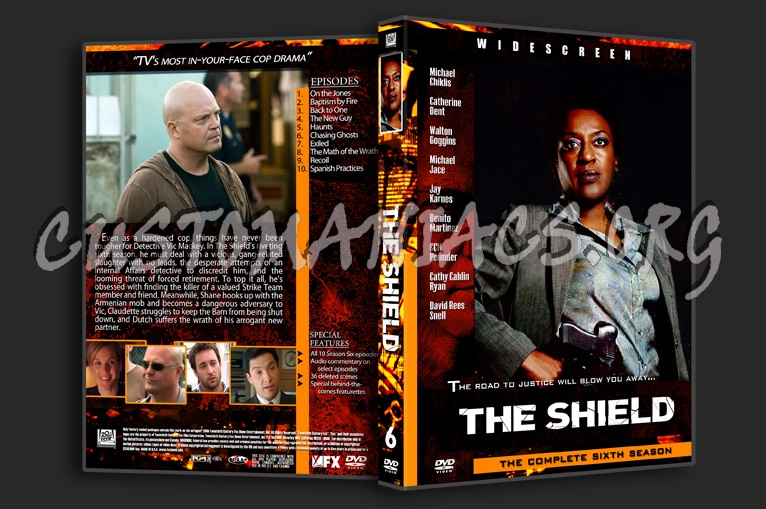 The Shield dvd cover