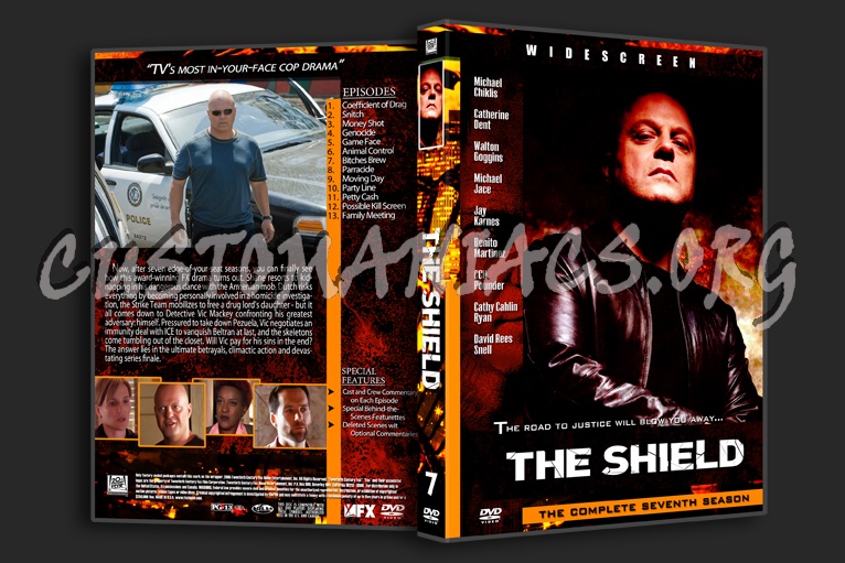 The Shield dvd cover