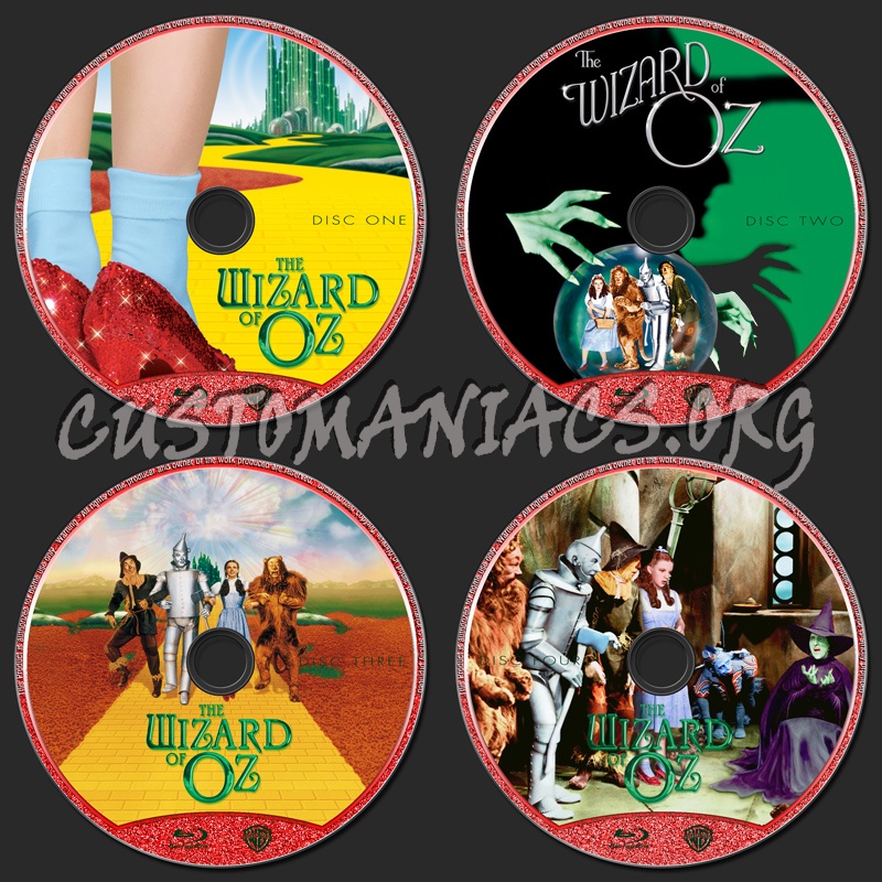 The Wizard Of Oz blu-ray label