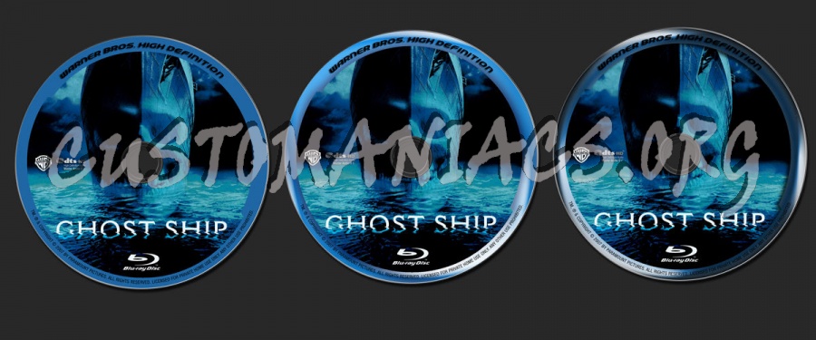 Ghost Ship blu-ray label