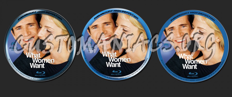 What Women Want blu-ray label