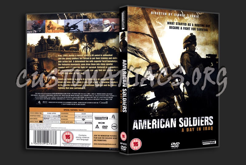 American Soldiers a Day in Iraq dvd cover