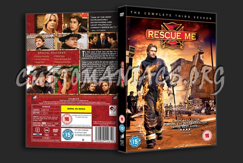 Rescue Me Season 3 dvd cover