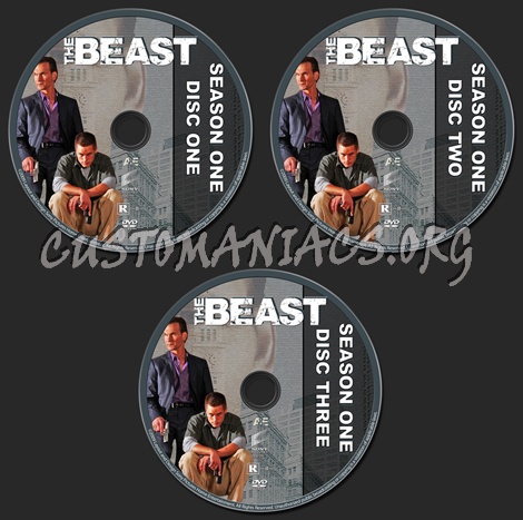 The Beast Season 1 dvd label