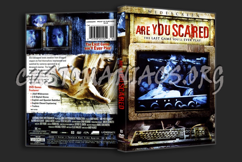 Are You Scared dvd cover