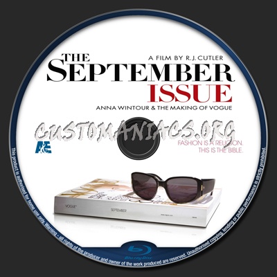 The September Issue blu-ray label