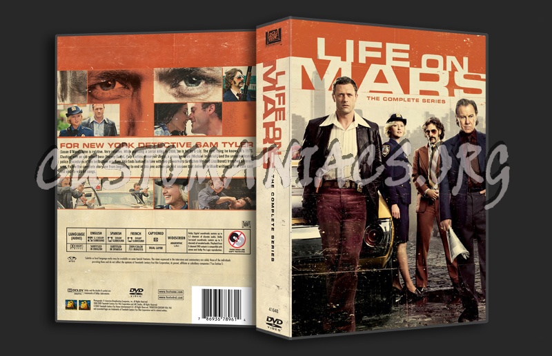 Life on Mars Complete Series dvd cover